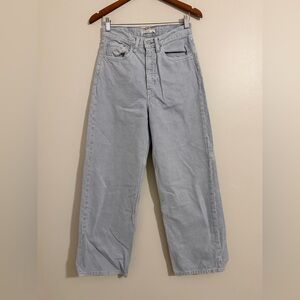 Levi’s Retro High Loose 90’s Wide Leg Grey Pants Size 27
